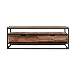 Ludgate 50 in. Rustic Rectangle Acacia Wood Coffee Table by Armen Living