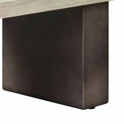 Abbey 47 in. Silver Grey Rectangle Oak Wood Coffee Table by Armen Living -Armen Living Online Shop silver grey armen living coffee tables lcajcogr fa 1000