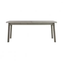 Holland 98 in. Rectangle Silver Grey Oak Wood Top (Seats 8) by Armen Living