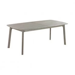 Holland 98 in. Rectangle Silver Grey Oak Wood Top (Seats 8) by Armen Living -Armen Living Online Shop silver grey armen living kitchen dining tables lchndigr c3 1000