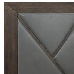 Marquis Smoke Gray Oak Wood Frame Queen Platform Bed by Armen Living -Armen Living Online Shop smoke armen living platform beds lcmubdgrqn 44 1000