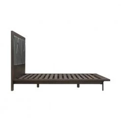 Marquis Smoke Gray Oak Wood Frame Queen Platform Bed by Armen Living -Armen Living Online Shop smoke armen living platform beds lcmubdgrqn 4f 1000
