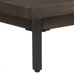 Marquis Smoke Gray Oak Wood Frame Queen Platform Bed by Armen Living -Armen Living Online Shop smoke armen living platform beds lcmubdgrqn 76 1000