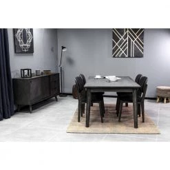 Katelyn Midnight Open Back Dining Chair (Set of 2) by Armen Living -Armen Living Online Shop tundra grey armen living dining chairs lckasitgmn 31 1000