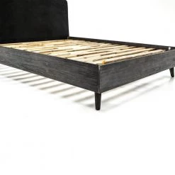 Mohave Mid Century Tundra Grey Acacia Queen Platform Bed by Armen Living -Armen Living Online Shop tundra grey armen living panel beds lcmvbdtgqn 1f 1000
