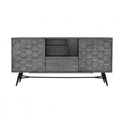 Makena Grey Sideboard Buffet by Armen Living