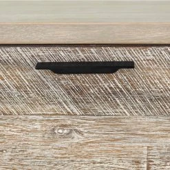 Bridges 24 in. Rectangular 2 Tone Grey Acacia 4-Drawer Writing Desk by Armen Living -Armen Living Online Shop two tone grey armen living writing desks lcbrdegr 44 1000