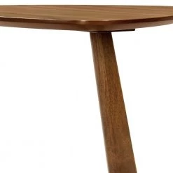 Bianka 19 in. W Walnut Veneer Tea Table by Armen Living -Armen Living Online Shop walnut armen living c tables lcbklawa 1f 1000