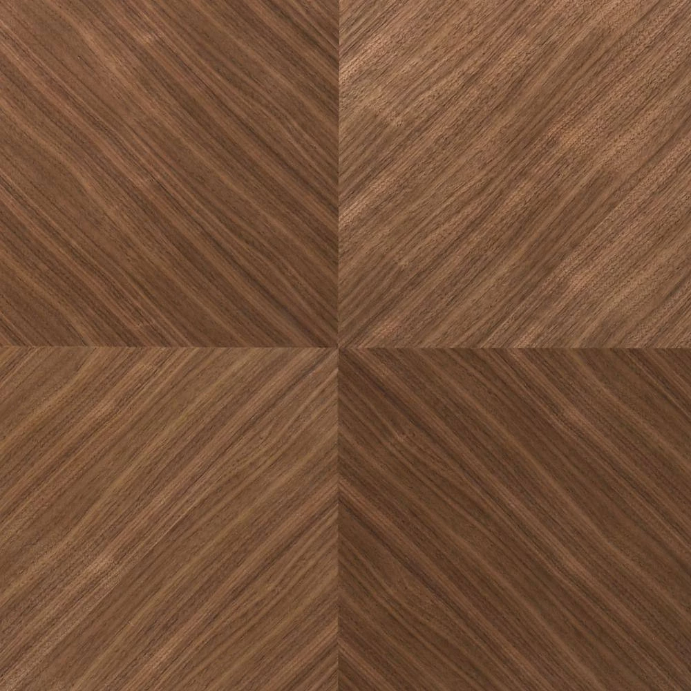 Cosmo Walnut Veneer Coffee Table with Black Metal Base by Armen Living 7 Cosmo Walnut Veneer Coffee Table with Black Metal Base by Armen Living - Image 5