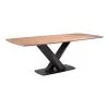 Everett Walnut Dining Table by Armen Living -Armen Living Online Shop walnut armen living kitchen dining tables lcerdiwabl 64 1000