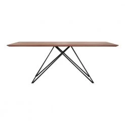 Modena Walnut Dining Table by Armen Living 12 Modena Walnut Dining Table by Armen Living -Armen Living Online Shop walnut armen living kitchen dining tables lcmndiwabl c3 1000