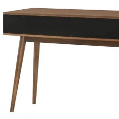 Amigo Black Veneer and Walnut Wood Console Table by Armen Living -Armen Living Online Shop walnut black armen living console tables lcagcnwa fa 1000